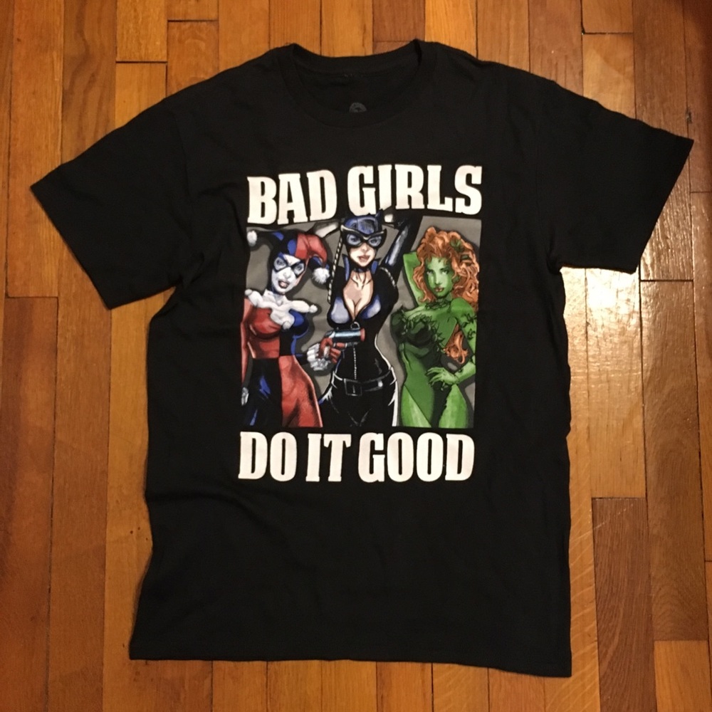 DC Harley Quinn, Poison Ivy & Catwoman T-Shirt